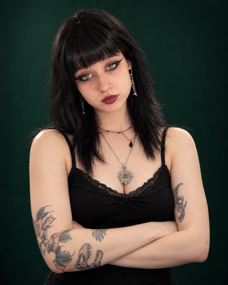 Portret van tattoo artist Fem